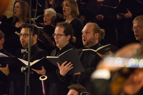 Oratorienchor of Würzburg singing Brahms’s Requiem